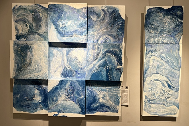 Họa sĩ 9x dùng tranh và gốm ‘kể chuyện’ cuộc đời con người