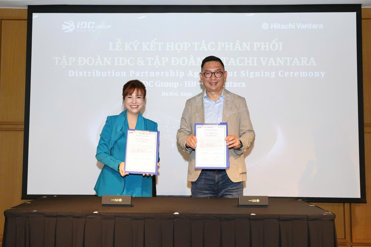 IDC Group hợp tác Hitachi Vantara mở rộng giải pháp hạ tầng dữ liệu tại Việt Nam