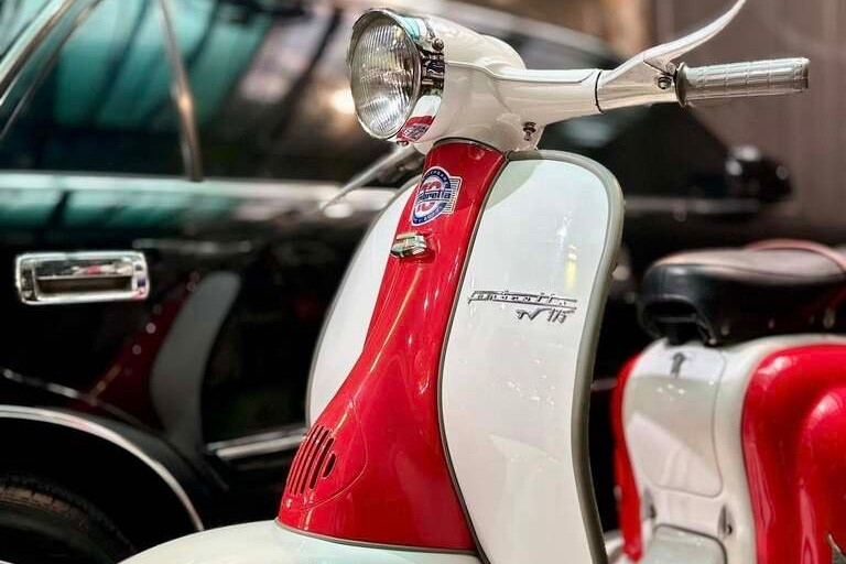 Xe máy cổ Lambretta hơn 60 năm tuổi: Hàng hiếm, giá khiến dân chơi choáng