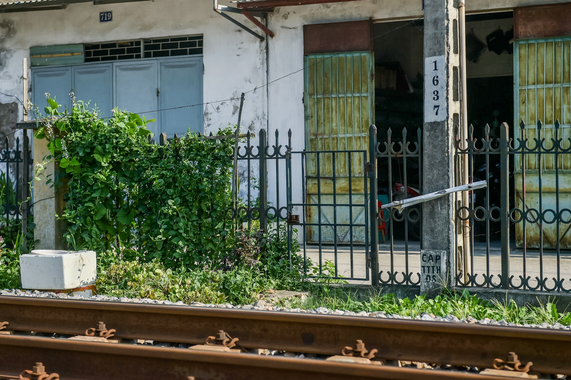 Hành động liều lĩnh của người dân Ninh Bình sống gần đường ray tàu hỏa