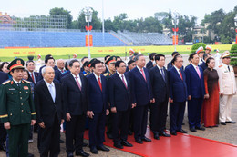 Lãnh đạo Đảng, Nhà nước vào Lăng viếng Chủ tịch Hồ Chí Minh