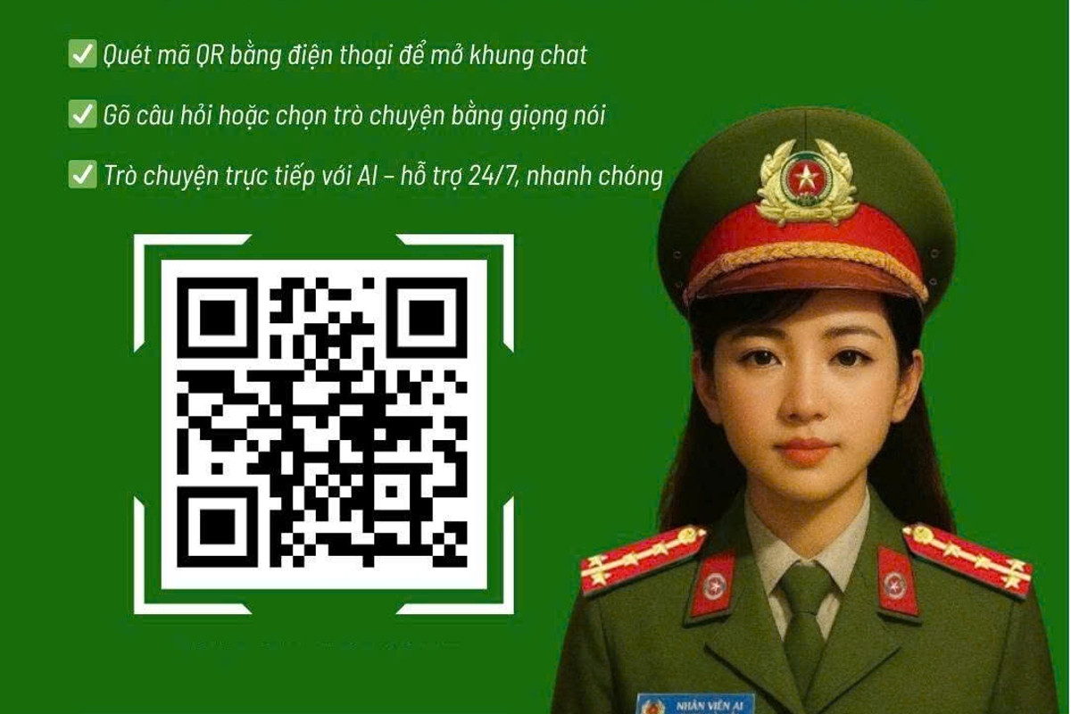 Người dân Hà Nội có thể kết nối với 'trợ lý ảo' của Công an TP mọi lúc, mọi nơi