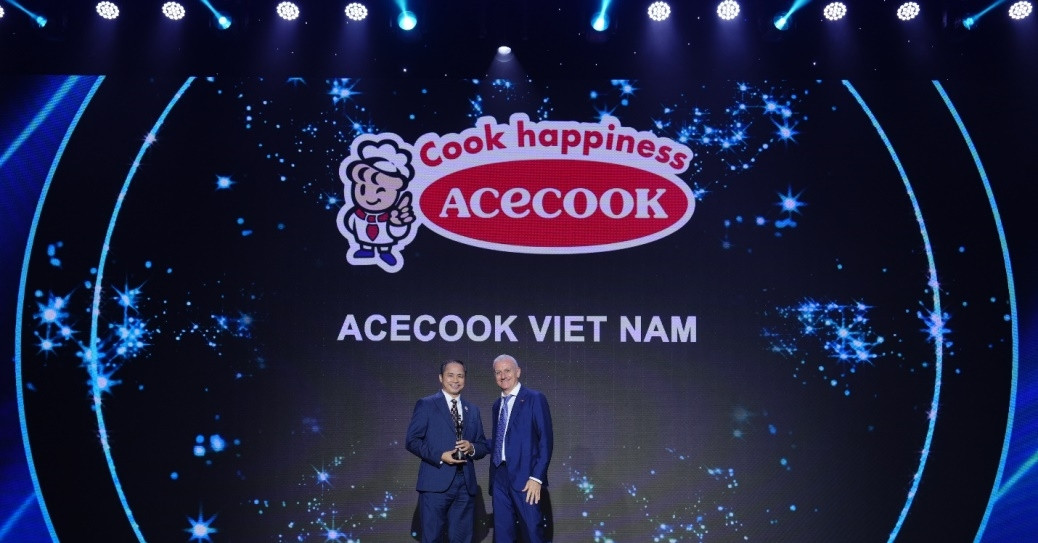 Acecook Việt Nam nhận giải Nơi làm việc tốt nhất Châu Á 2025