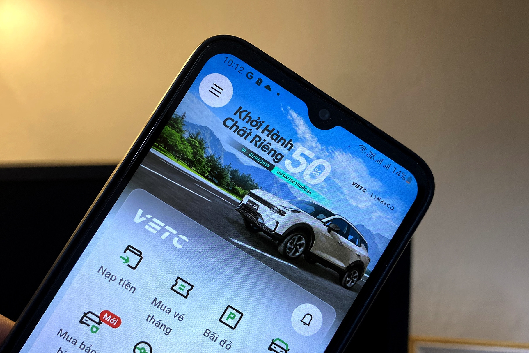 Cách chuyển tài khoản VETC và ePass sang tài khoản giao thông nhanh nhất trên điện thoại