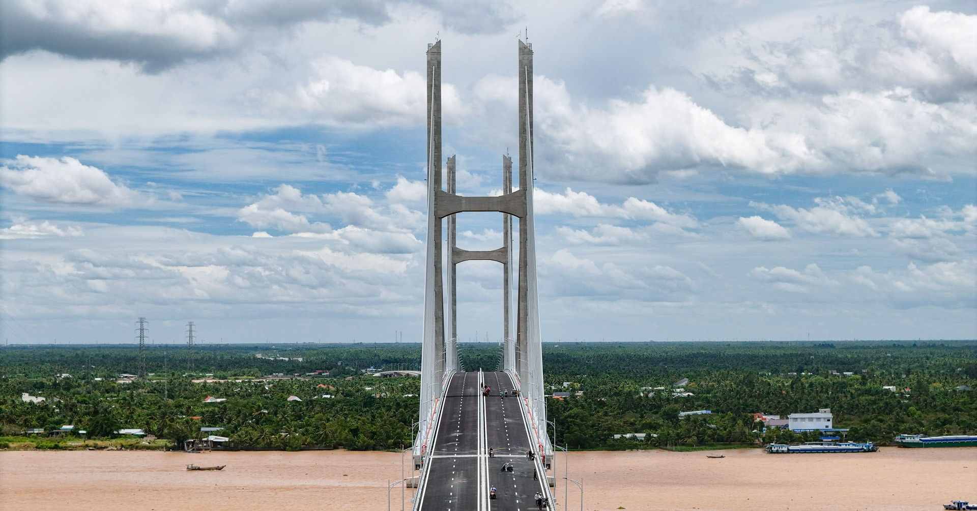 Cận cảnh cầu Rạch Miễu 2 - công trình 6.800 tỷ đồng nối Đồng Tháp và Vĩnh Long