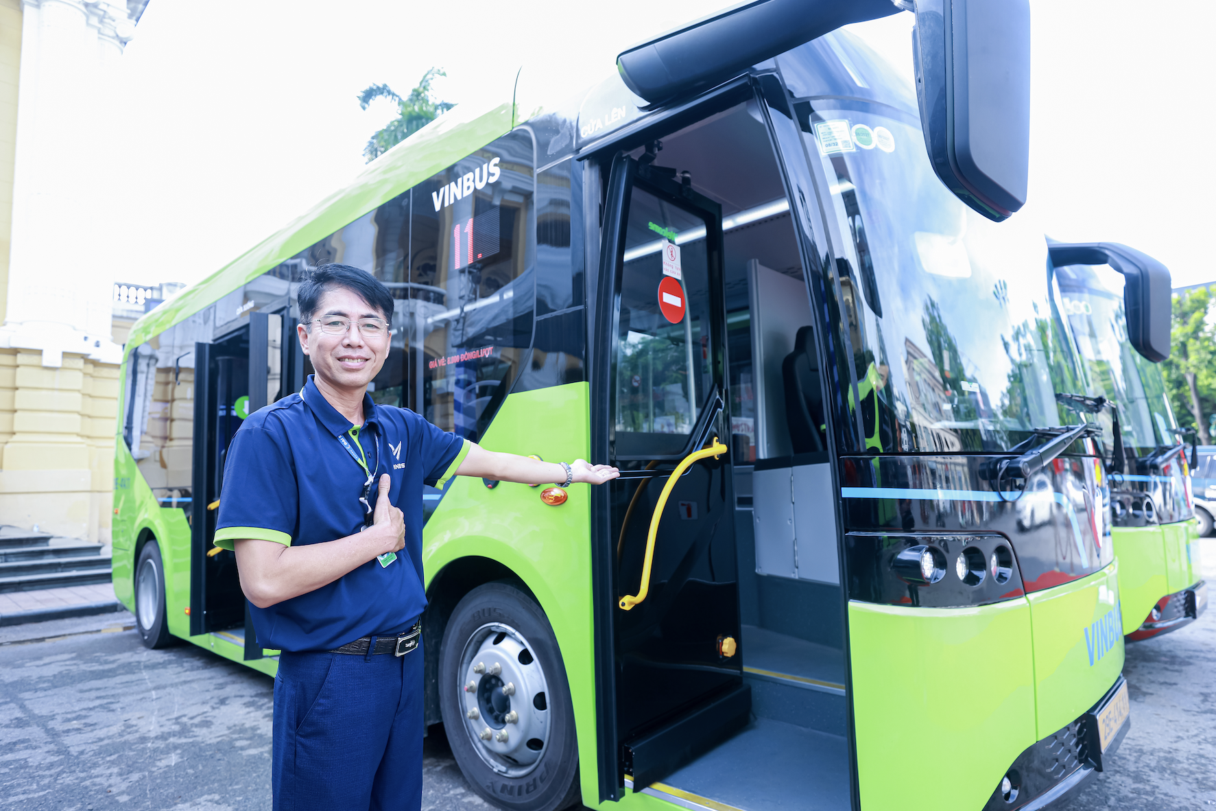 Hà Nội có thêm tuyến buýt điện miễn phí E11 kết nối Yên Phụ - Bờ Hồ - Lăng Bác