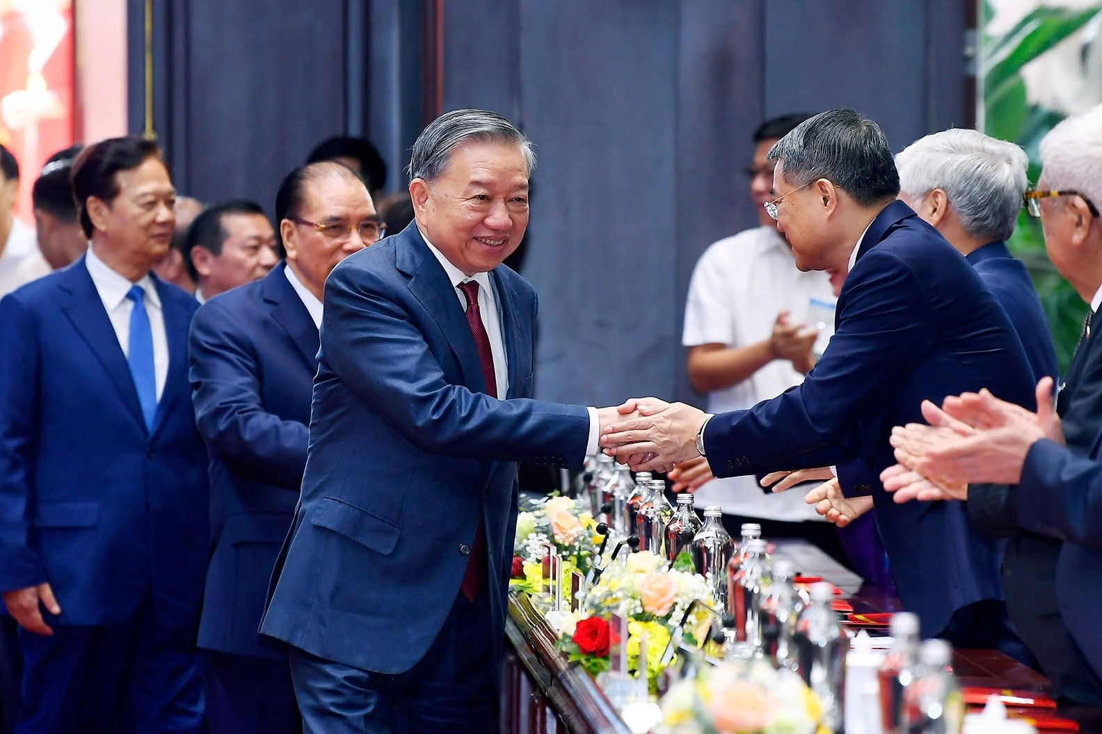 Tổng Bí thư Tô Lâm chủ trì buổi gặp mặt các nguyên lãnh đạo Đảng, Nhà nước