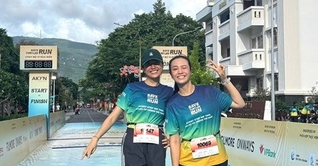 VĐV Nhật Bản vô địch giải chạy vì rùa biển tại Côn Đảo