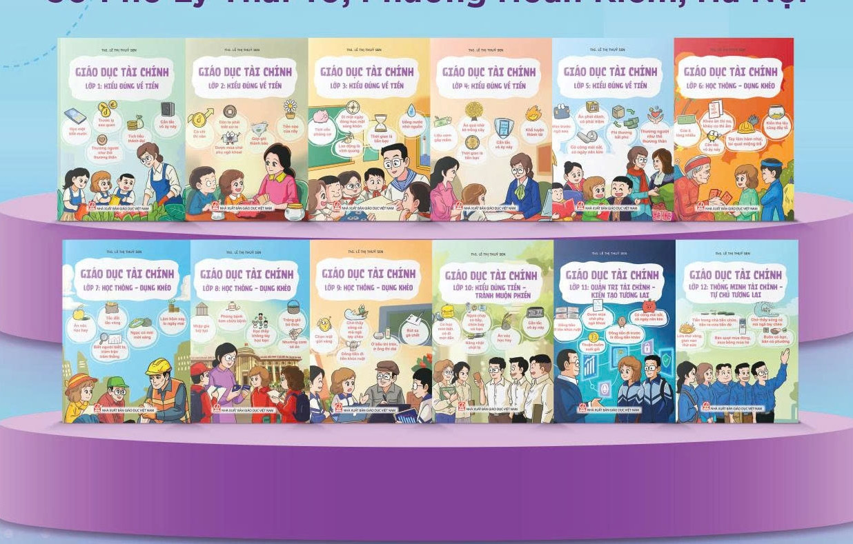 Bộ sách chuyên đề đầu tiên tại Việt Nam về tài chính học đường