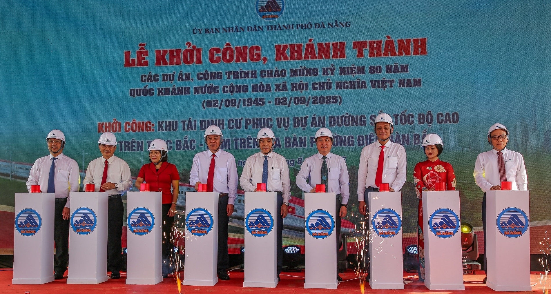 Đà Nẵng khởi công khu tái định cư hơn 76 tỷ phục vụ dự án đường sắt tốc độ cao
