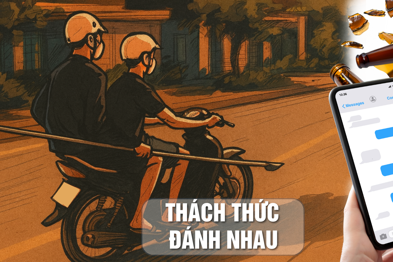 Hai nhóm thanh niên gây ra đêm kinh hoàng, vô cớ tấn công người đi đường ở Hà Nội