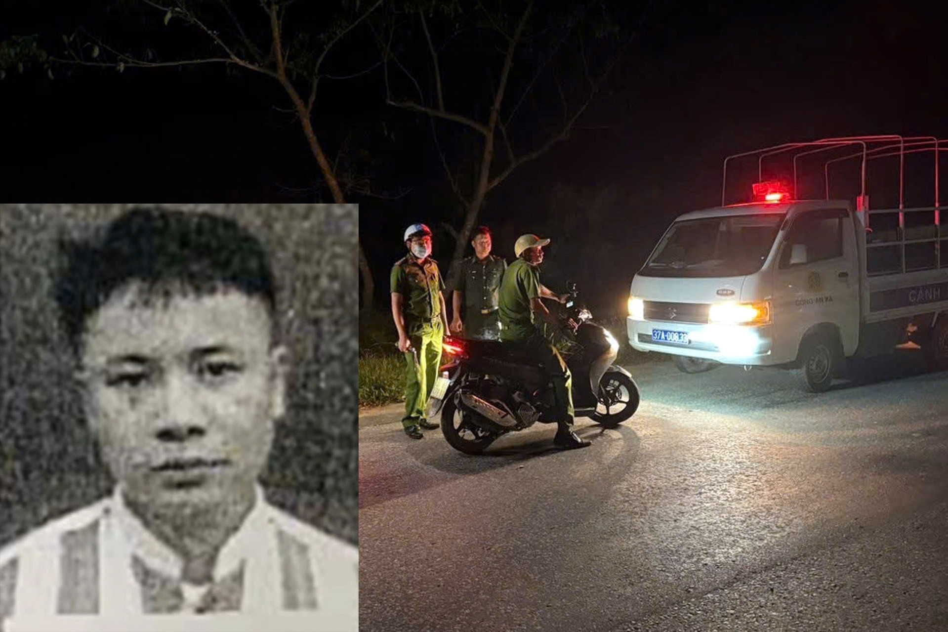 Phạm nhân Trần Ngọc Hòa vượt ngục, cảnh sát lập chốt chặn, công bố nhận dạng