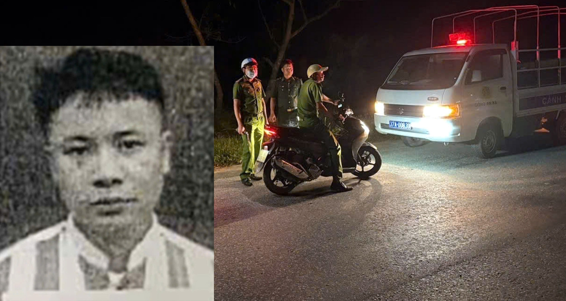 Phạm nhân Trần Ngọc Hòa vượt ngục, cảnh sát lập chốt chặn, công bố nhận dạng