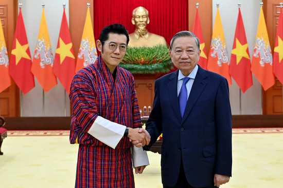 Quốc vương Bhutan đánh giá cao sức mạnh nội sinh của Việt Nam
