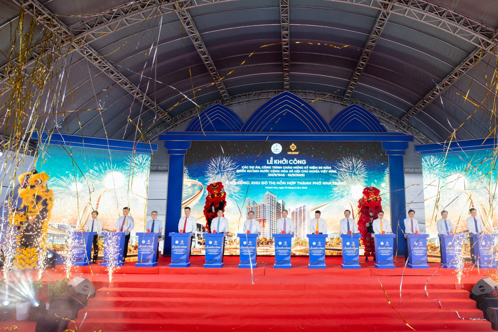 Sun Group khởi công loạt công trình trọng điểm ở Đà Nẵng và Nha Trang