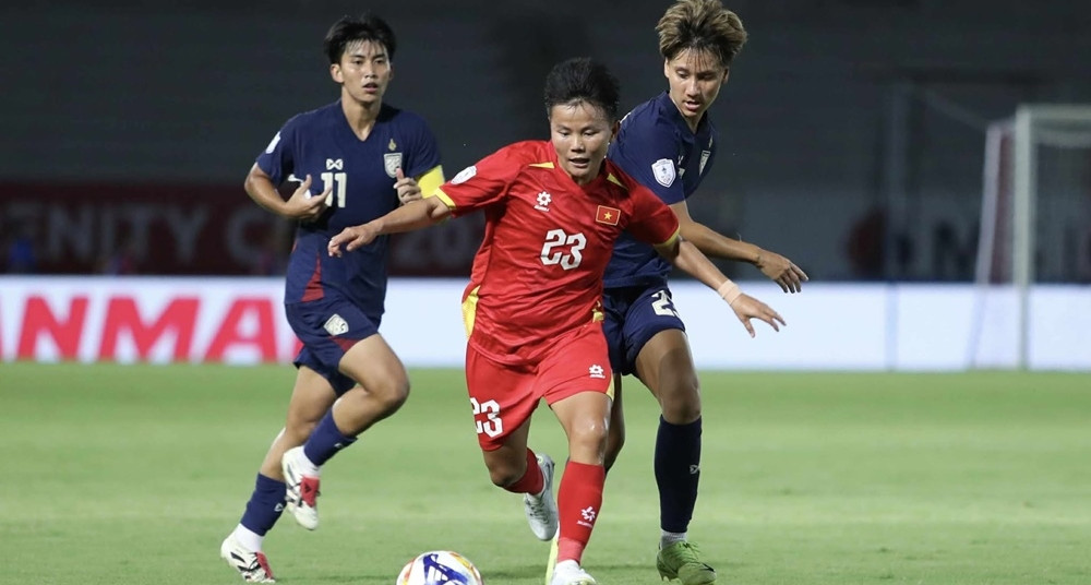 Trực tiếp bóng đá nữ Việt Nam 1-0 Thái Lan: Hải Yến mở tỷ số