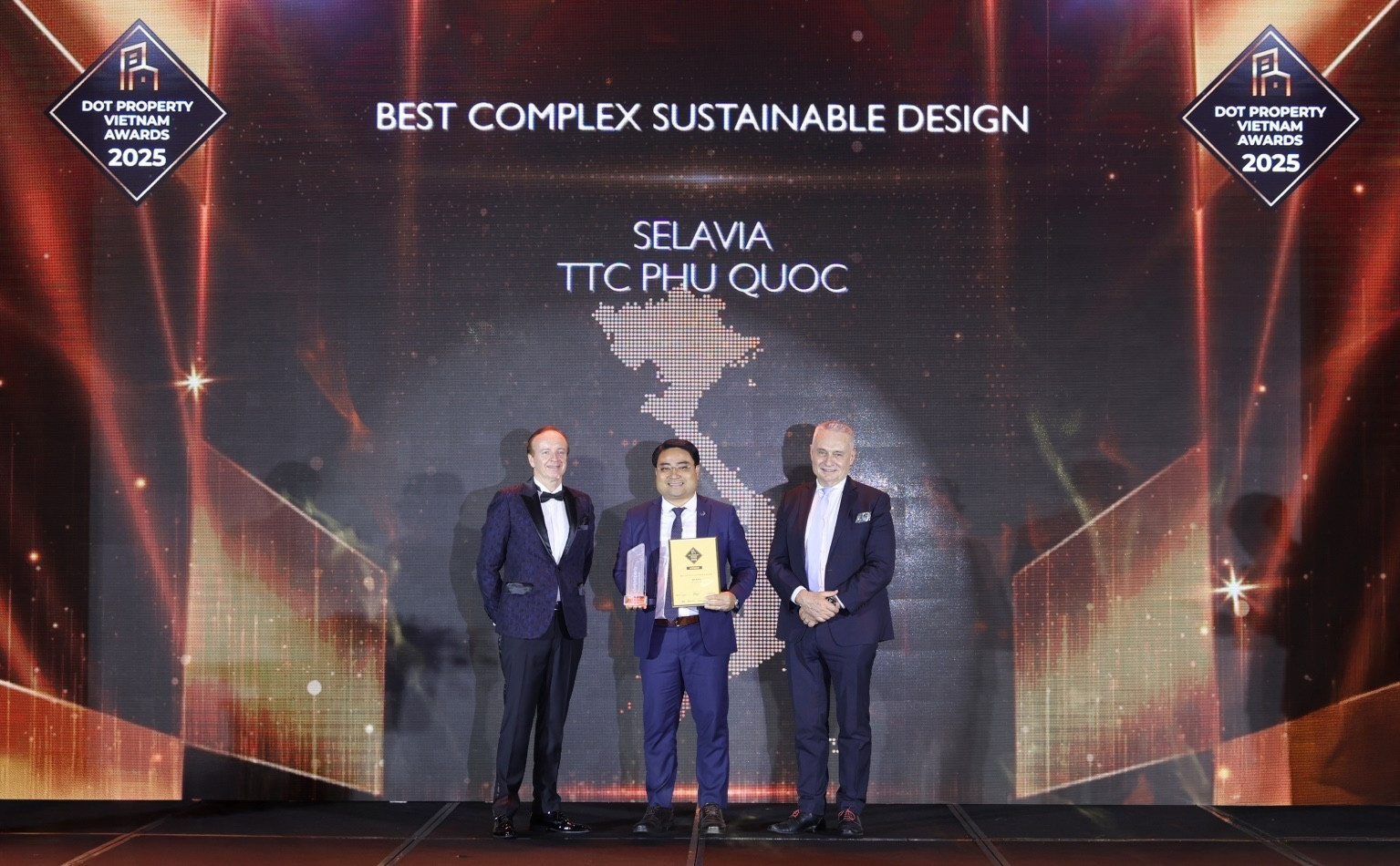 Khu phức hợp nghỉ dưỡng Selavia ghi dấu tại Dot Property Vietnam Awards 2025