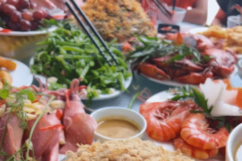Mâm cỗ cưới 'triệu view' ở Quảng Ninh hấp dẫn, bất ngờ với món 'hết nhanh nhất'