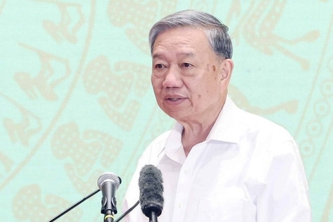 Tổng Bí thư dự gặp mặt đại biểu Bộ Quốc phòng, Bộ Công an và Bộ Ngoại giao