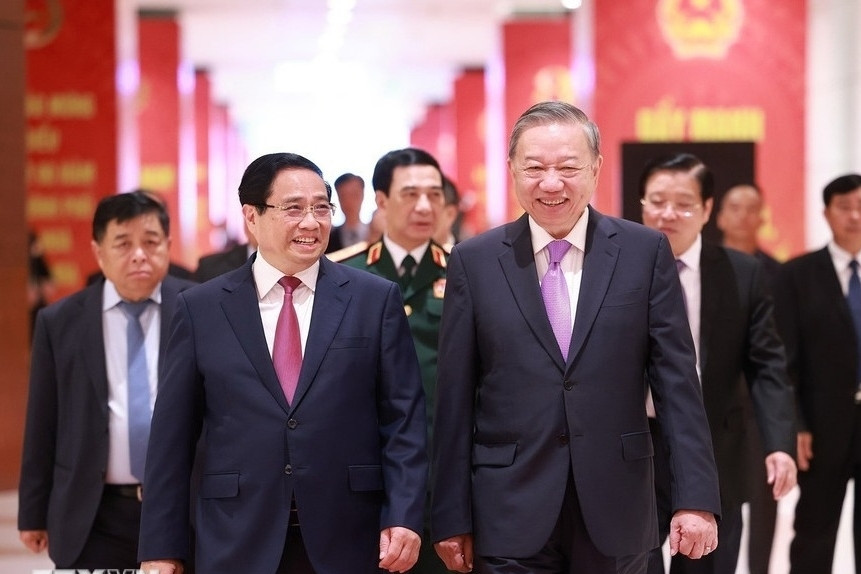 Tổng Bí thư Tô Lâm dự lễ kỷ niệm 80 năm thành lập Chính phủ