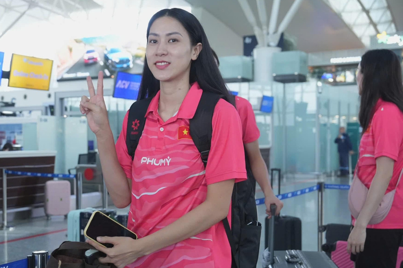 Tuyển bóng chuyền nữ Việt Nam háo hức sang Thái Lan dự giải thế giới