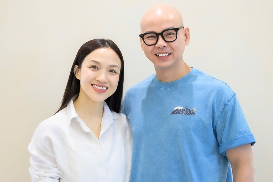 Nam ca sĩ cơ bắp vạm vỡ lấy vợ đẹp kém 12 tuổi đính chính tin 'mắc bệnh lạ'