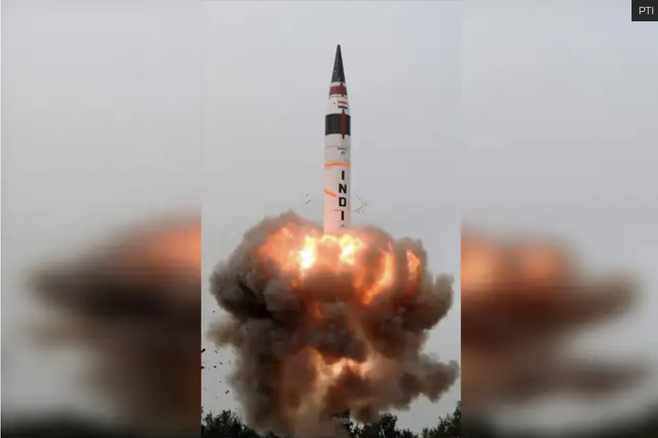 tên lửa ấn độ agni-5 , pti