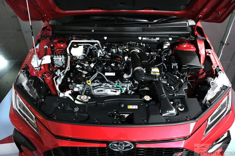 Động cơ hybrid trên Toyota Yaris Ativ mới