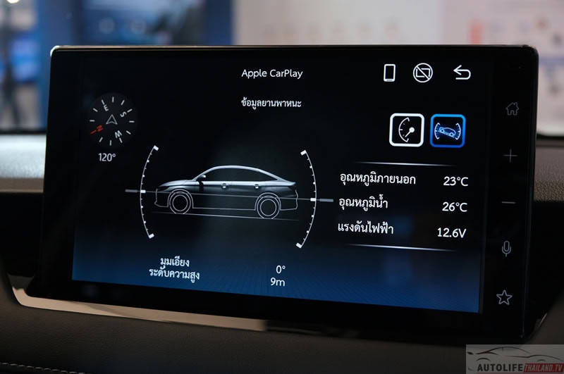 Các chi tiết nội thất của Toyota Yaris Ativ HEV GR Sport
