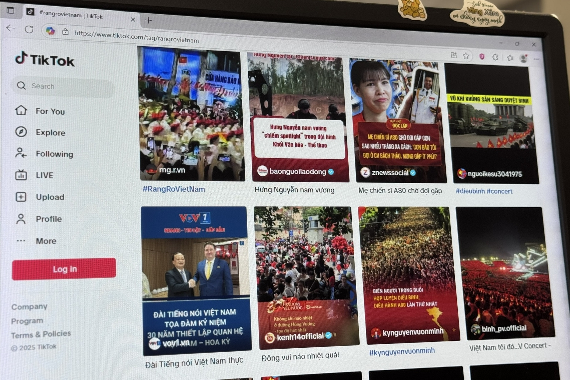 8.400 video Rạng rỡ Việt Nam 'nhuộm đỏ' TikTok, hút gần 300 triệu lượt xem