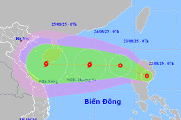 Áp thấp nhiệt đới vào Biển Đông hôm nay, khả năng mạnh thành bão