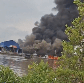 Ghen tuông, người đàn ông chém vợ 'hờ', phóng hỏa thiêu rụi 56 ki-ốt ở Cà Mau