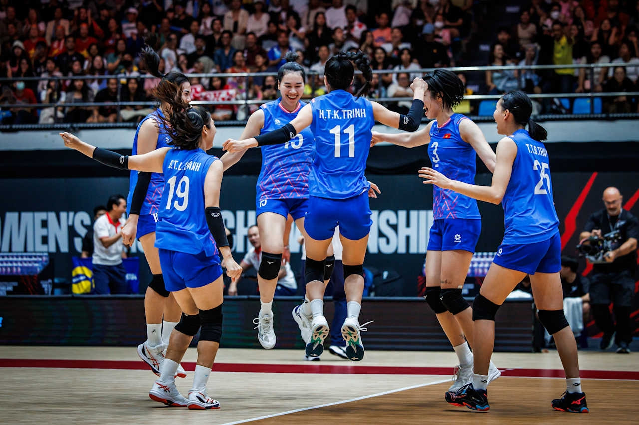 BXH giải bóng chuyền nữ vô địch thế giới 2025 mới nhất