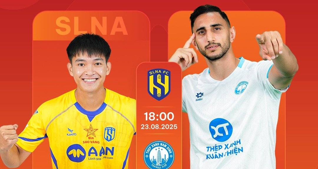 Trực tiếp bóng đá SLNA 0-1 Nam Định: Lâm Ti Phông ghi siêu phẩm