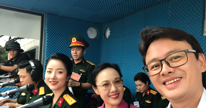 BTV Hoài Anh VTV hé lộ tổ thuyết minh cho ngày ...