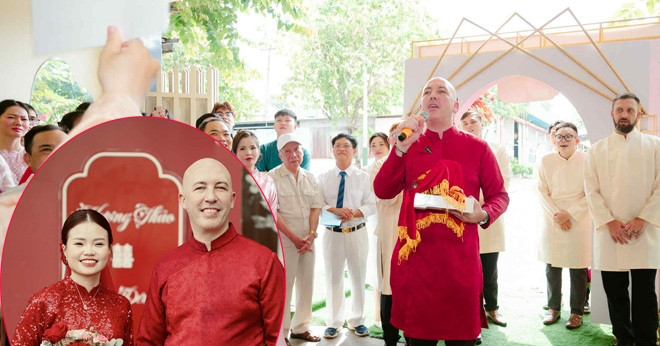 Chú rể Tây vượt thử thách rước cô dâu Hà Nội, q...