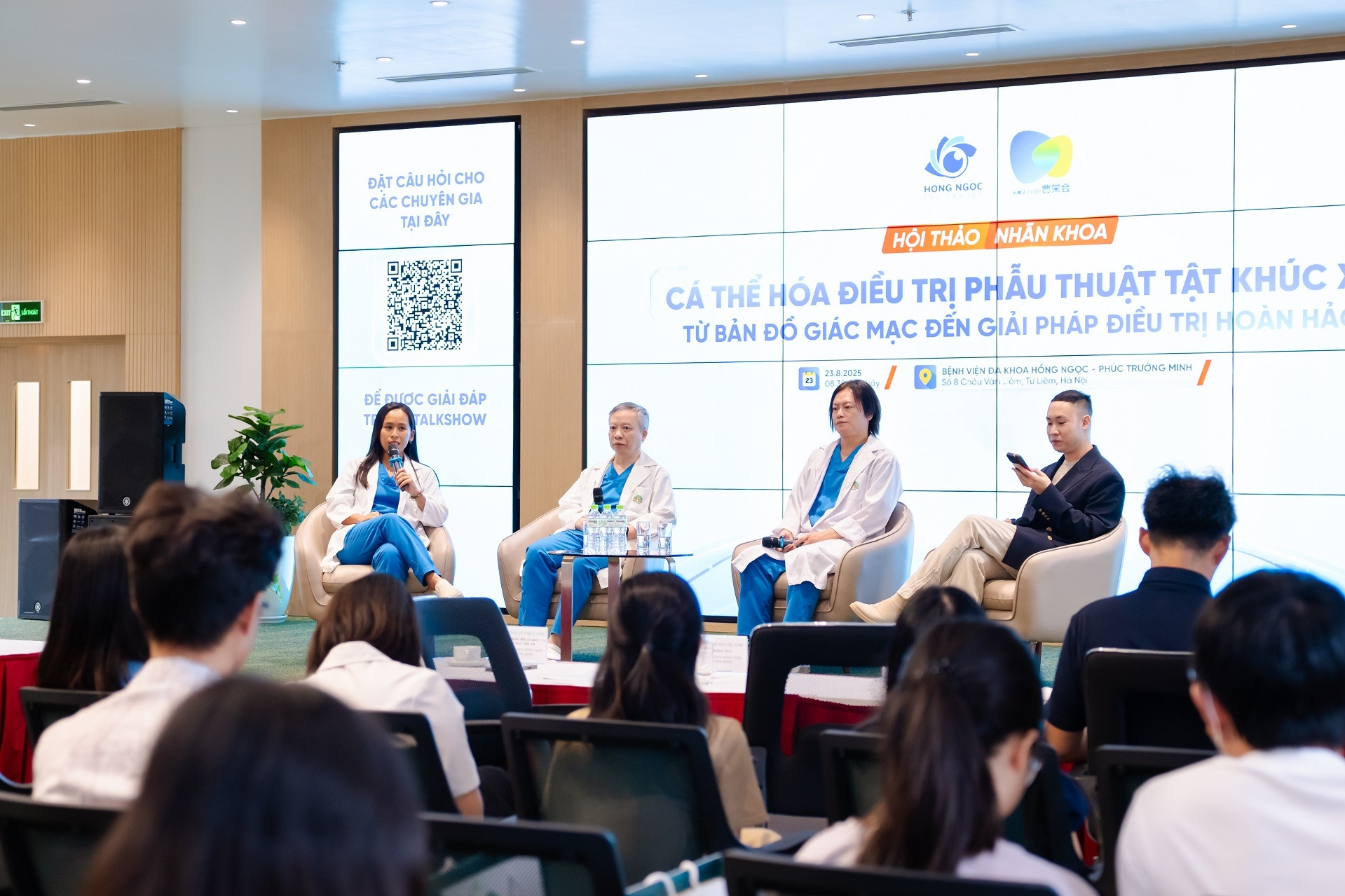 Chuyên gia mắt chia sẻ về cá nhân hoá điều trị phẫu thuật tật khúc xạ