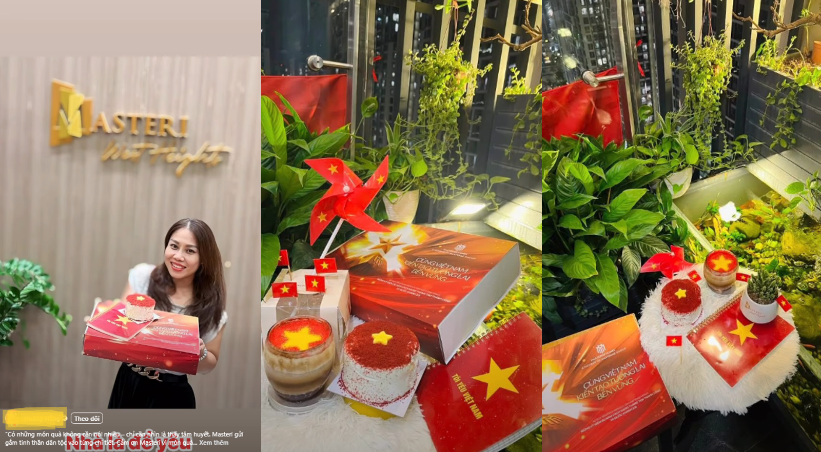 10 bộ quà tặng ‘Yêu nước’ đến tay cư dân Masterise Homes