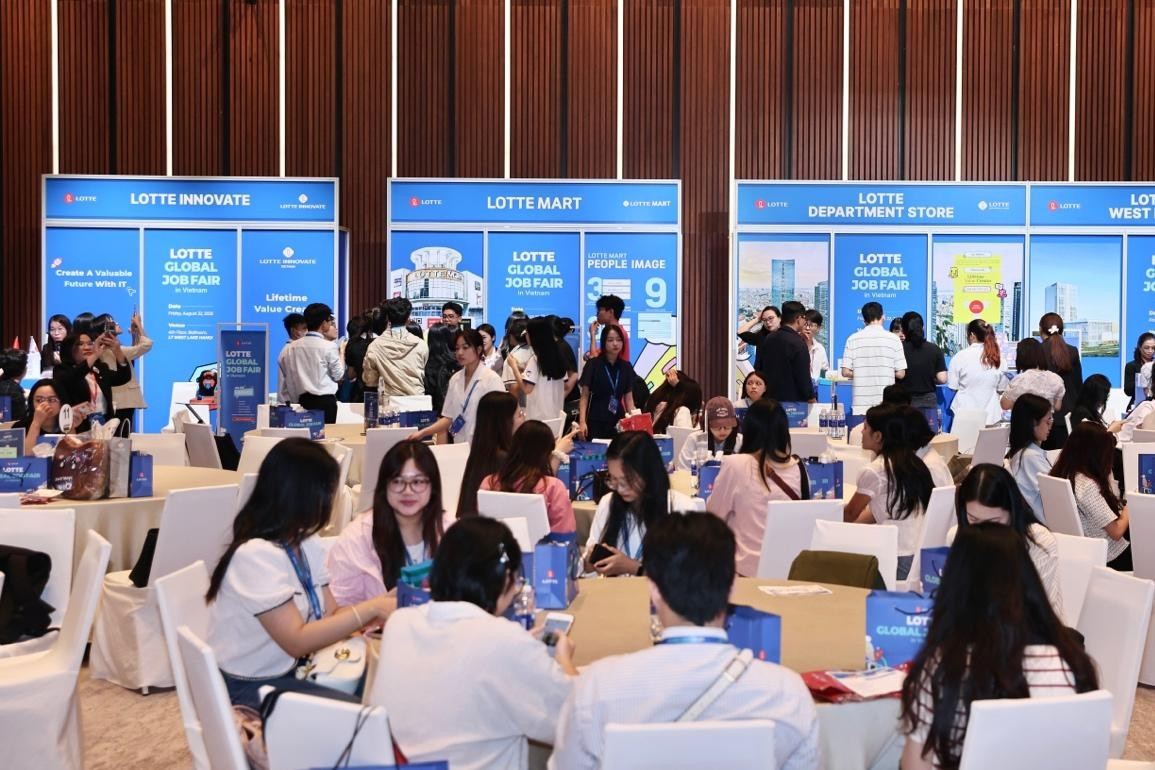 LOTTE Global Job Fair in Vietnam 2025 mang đến gần 300 cơ hội việc làm