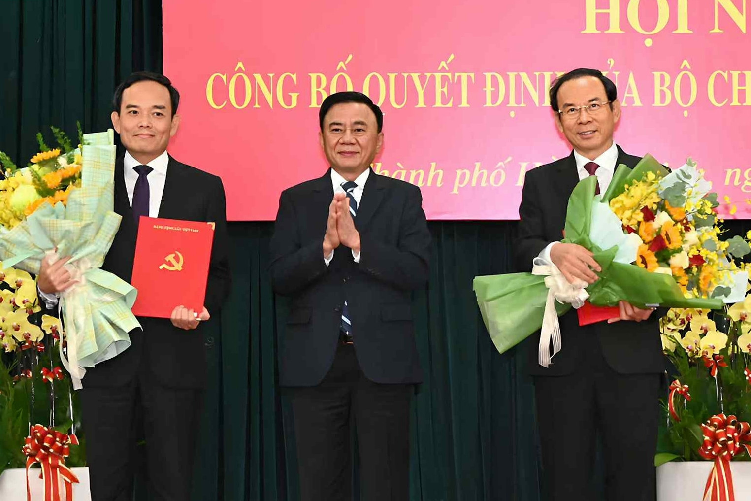 Ông Trần Lưu Quang làm Bí thư Thành ủy TPHCM