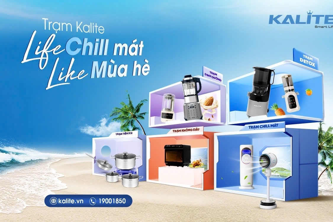 Thiết bị bếp Kalite - gia dụng thông minh định hình tương lai
