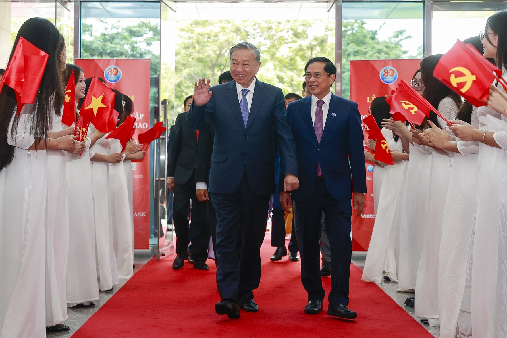 Tổng Bí thư Tô Lâm dự kỷ niệm 80 năm thành lập ngành Ngoại giao