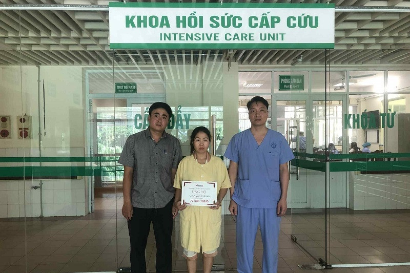 Người đàn ông bị bỏng nặng nuôi 5 con nhỏ đã được xuất viện