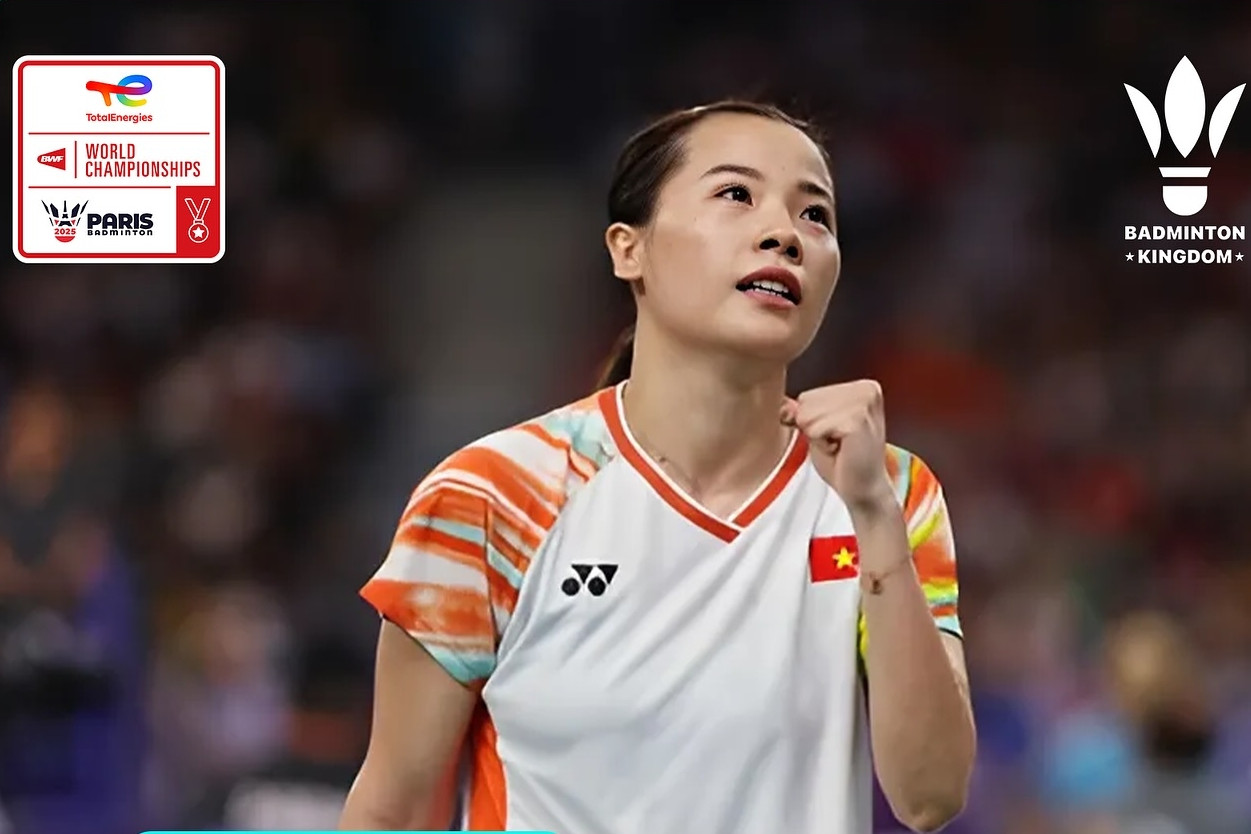 Thùy Linh gây bất ngờ lớn tại giải cầu lông vô địch thế giới