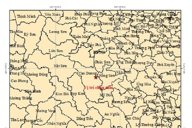 Vừa xảy ra động đất ở Phú Thọ, người dân Hà Nội cảm nhận rung lắc nhẹ