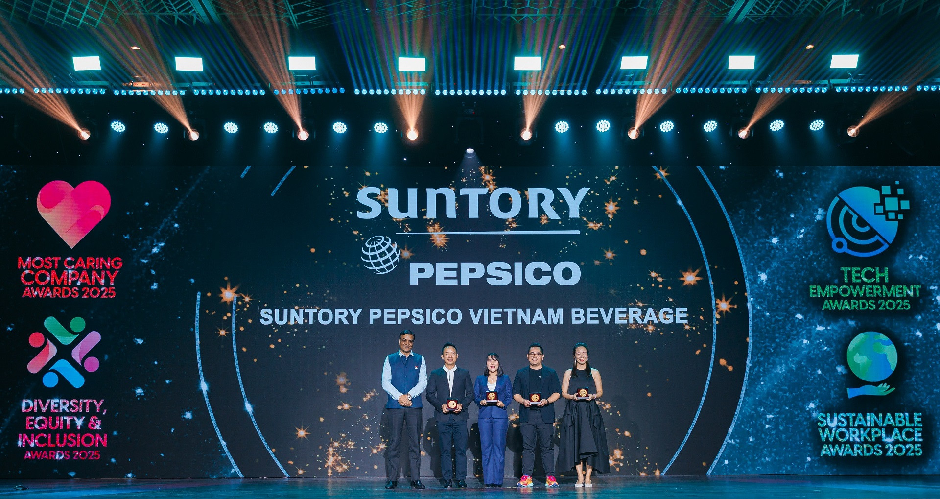 Chiến lược nhân sự toàn diện giúp Suntory PepsiCo thắng lớn tại HR Asia Awards
