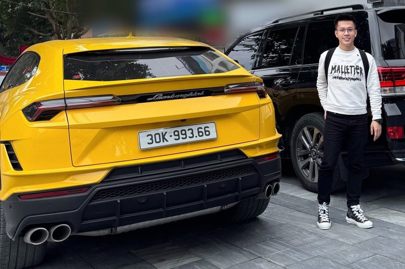 Cận cảnh siêu xe Lamborghini giá 16 tỷ của đại gia kim cương bị bắt do rửa tiền
