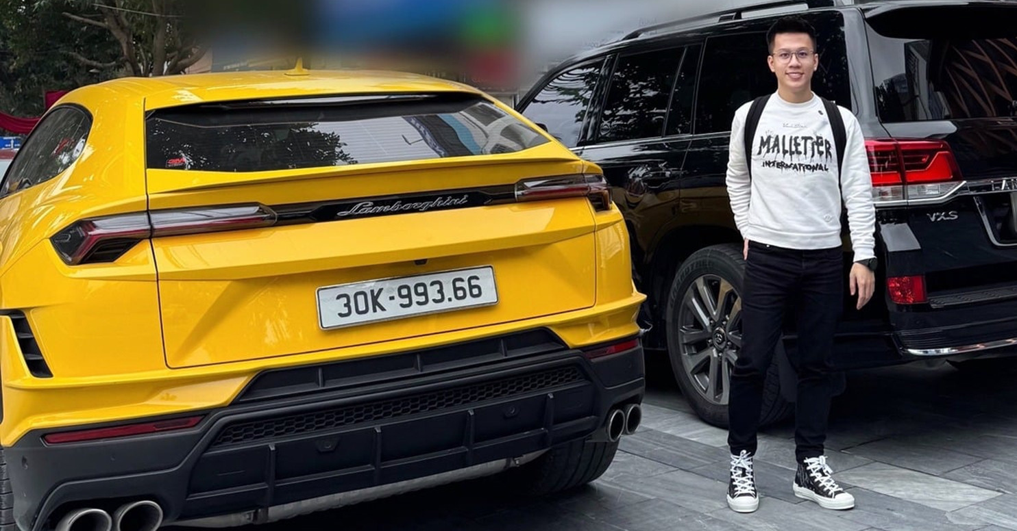 Cận cảnh siêu xe Lamborghini giá 16 tỷ của đại gia kim cương bị bắt do rửa tiền