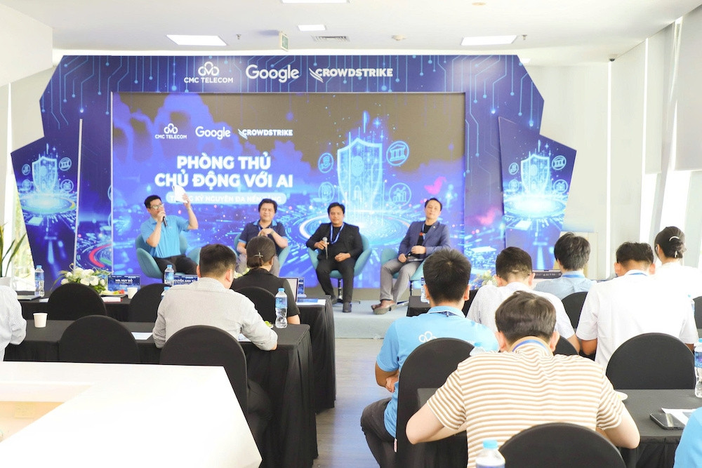 CMC Telecom cùng Google, CrowdStrike tổ chức hội thảo an ninh mạng ứng dụng AI