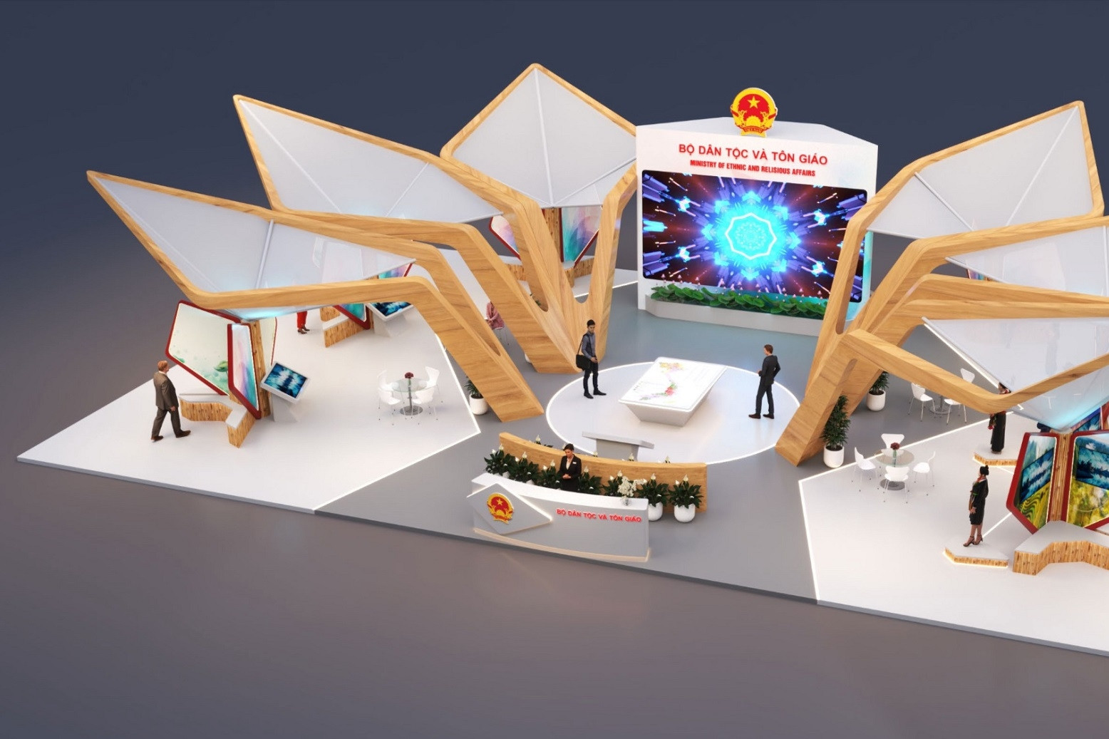 Đến một nơi tìm hiểu về 54 dân tộc và 16 tôn giáo nhờ trải nghiệm công nghệ số